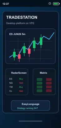 TradeStation Desktop VPS for Mac, iPhone, and Android